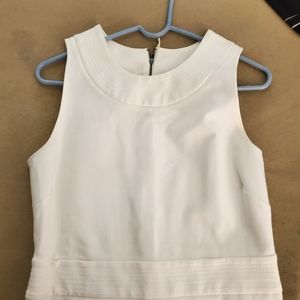 Cream banana Republic dress